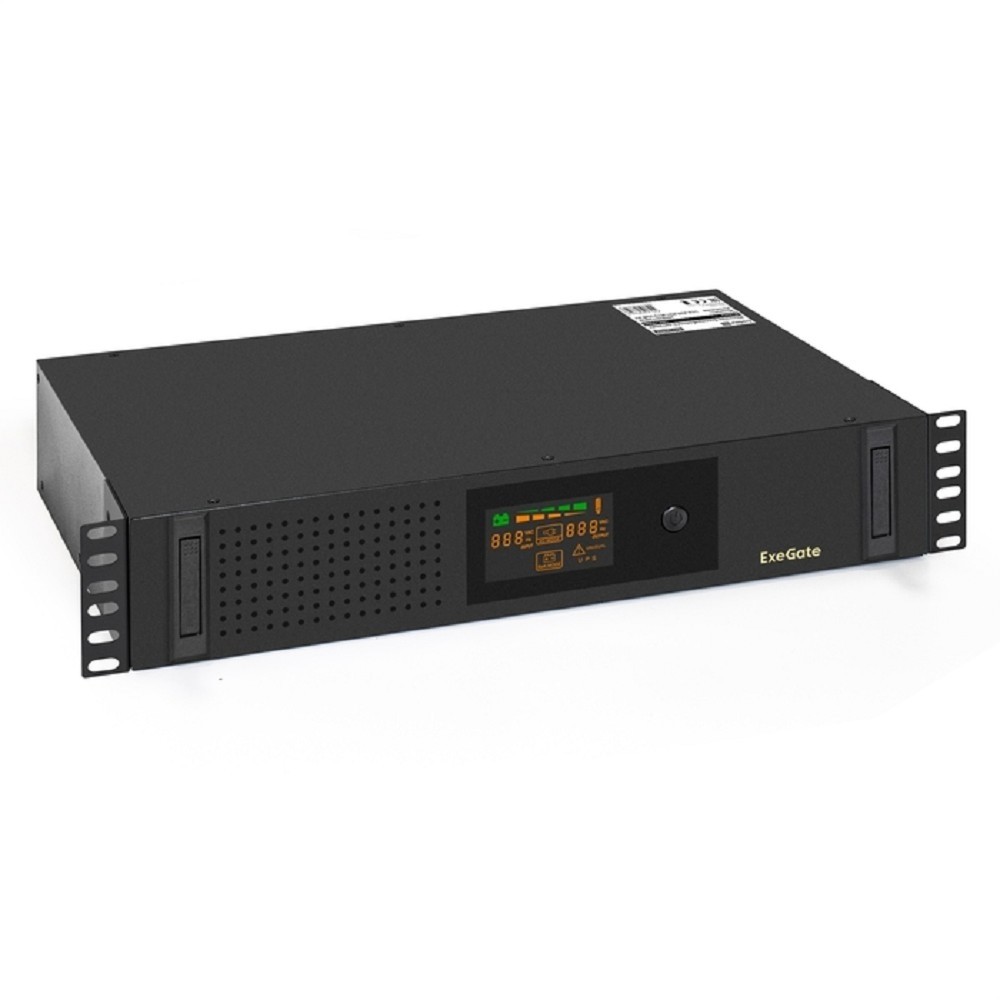 Exegate EX293851RUS ИБП ExeGate ServerRM UNL-2000.LCD.AVR.2SH.3C13.USB.2U
