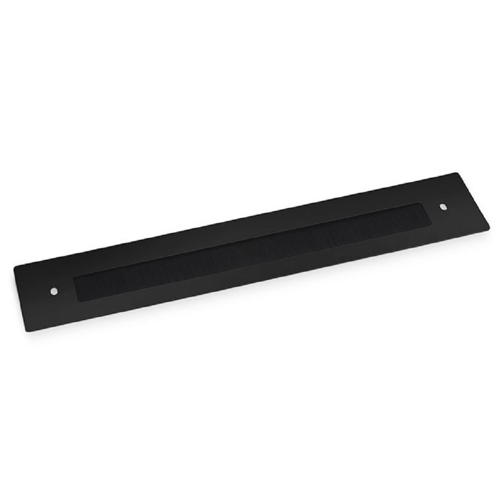 Cabeus JD04B-BK Щеточный кабельный ввод для настенных шкафов SH-05F, WSC-05D, напольных шкафов SH-05C, ND-05C, цвет черный (RAL 9004)