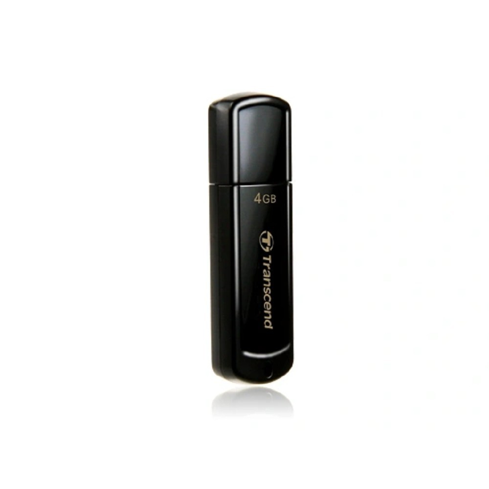 Transcend USB Drive 4Gb JetFlash 350 TS4GJF350 черный {USB 2.0}