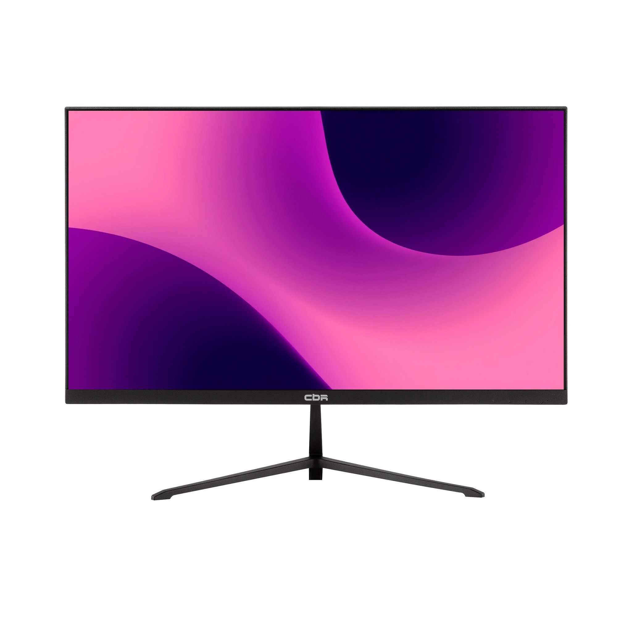 CBR LCD Монитор 23.8" ME-2408, VA, FHD 1920x1080, 100Гц, 1*HDMI/1*VGA, внешний БП, черный, кабель HDMI 1.5м в комплекте, VESA крепление для миниПК [LCD-ME2408-OPC]