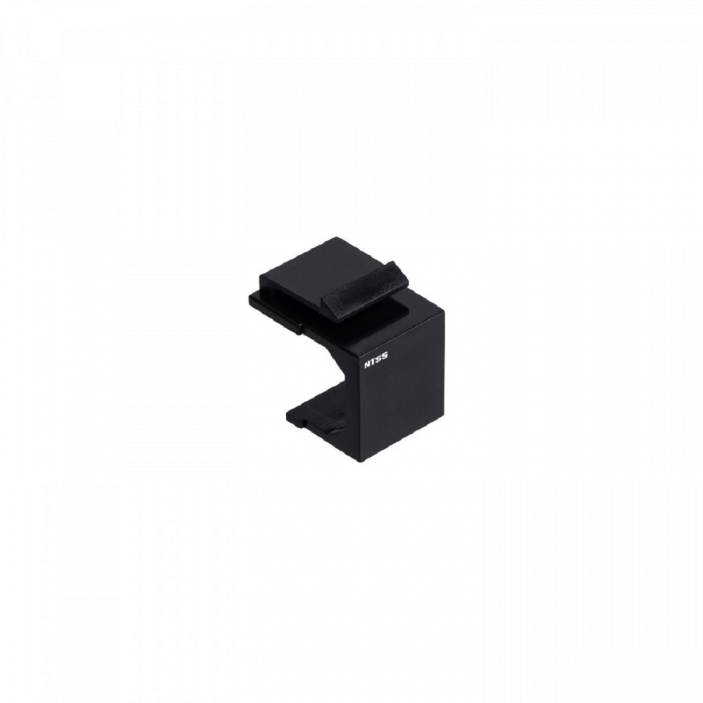 NTSS Модуль-заглушка NTSS PREMIUM тип Keystone, черный NTSS-KJ-PM-SIP-BL