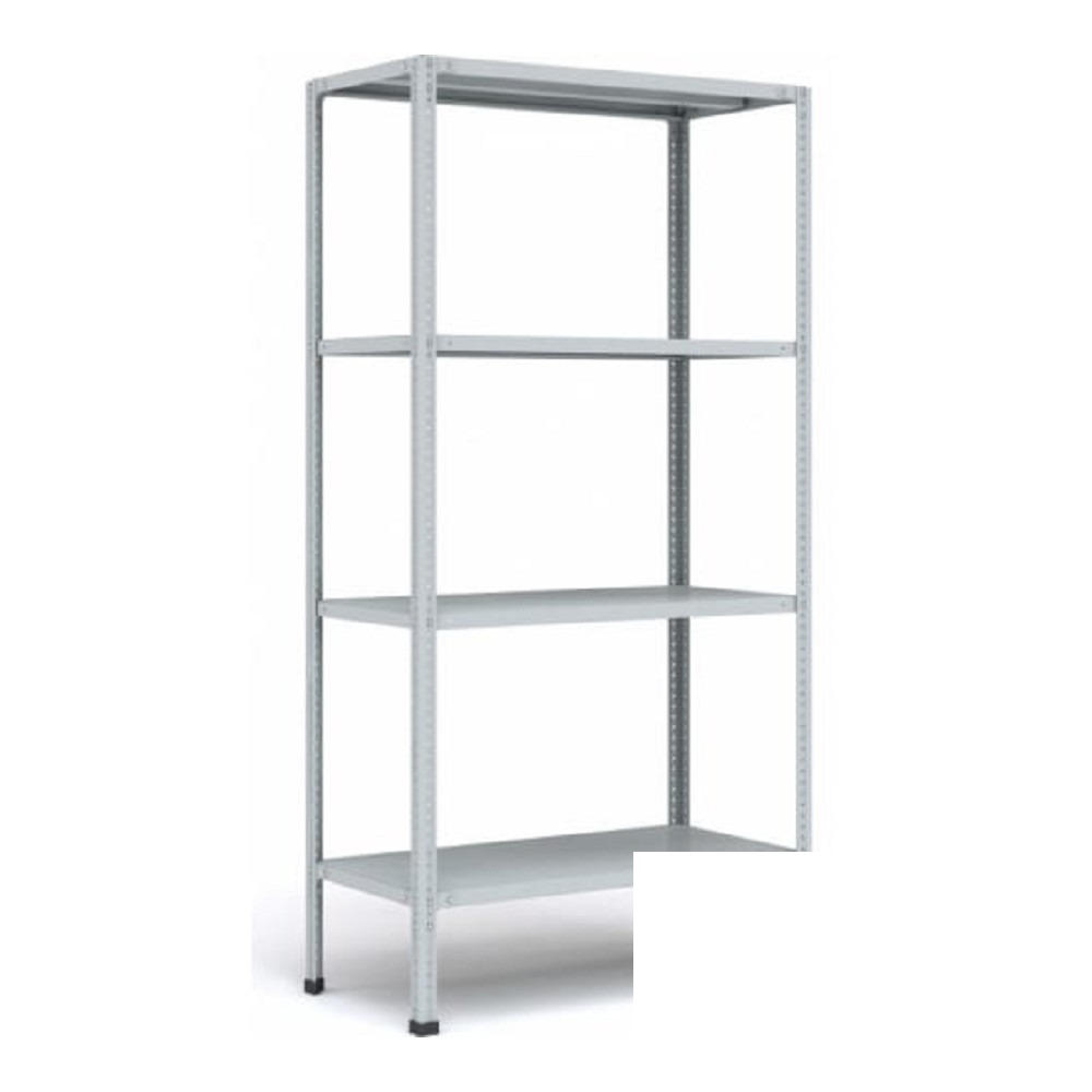 Стеллаж MS 185KD/70x30/4 (Размеры внешние (ВхШхГ) 1850х700х300 мм, 4 полки, с разборной стойкой) [S24099123402]
