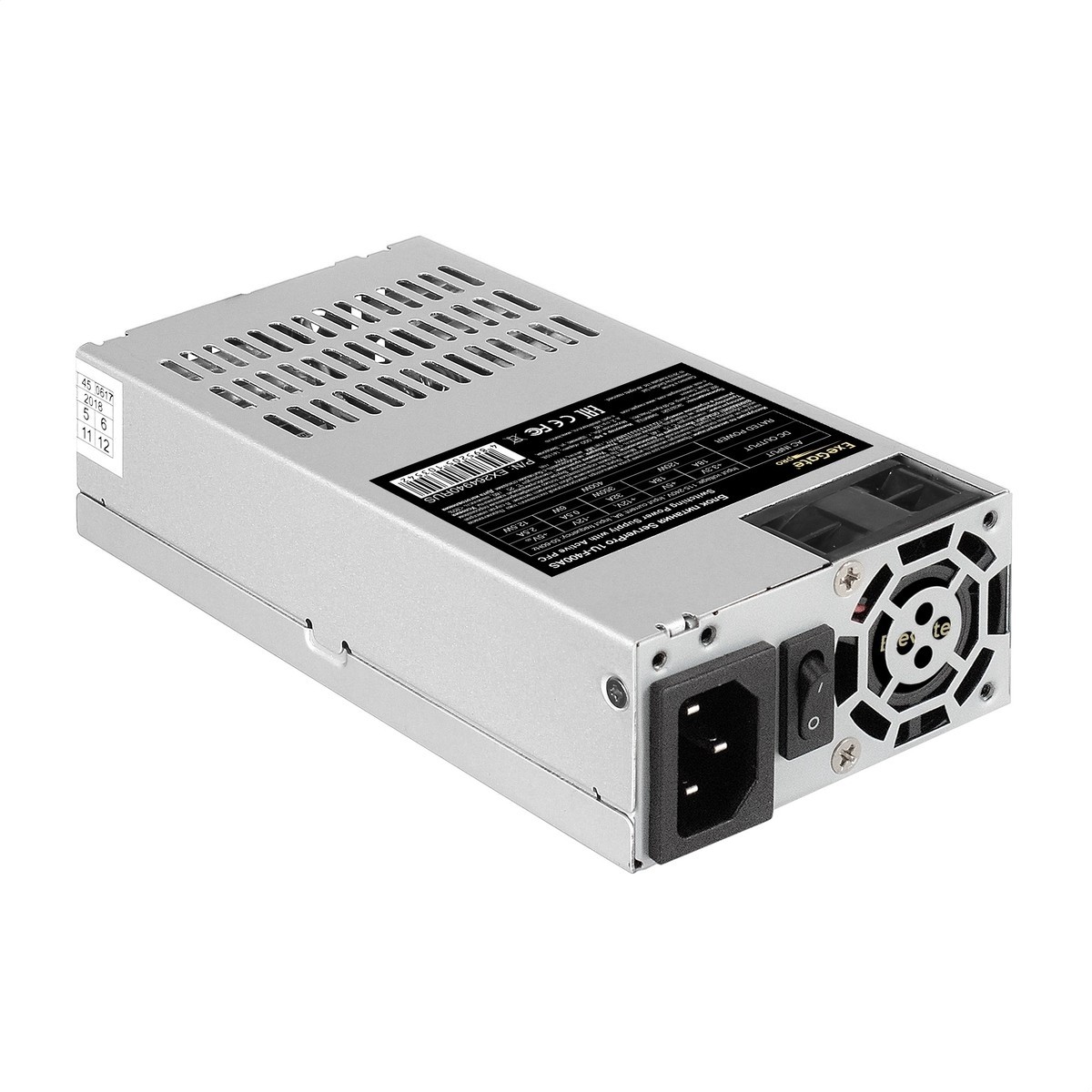 Exegate EX264940RUS Серверный БП 400W APFC, унив. для Flex1U, 24pin, 4pin,3xSATA, 2xIDE